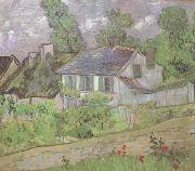 Vincent Van Gogh House in Auvers (nn04) USA oil painting artist